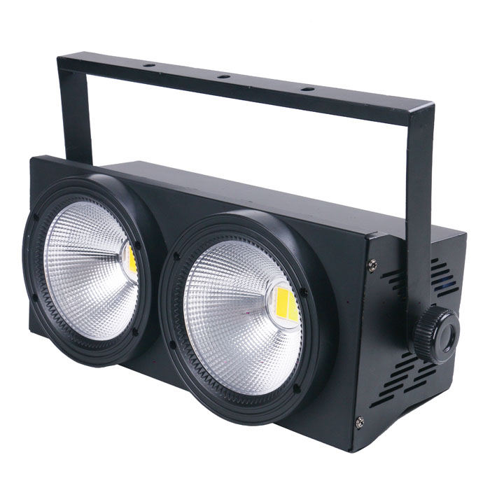 2*100W dual white LED blinder 